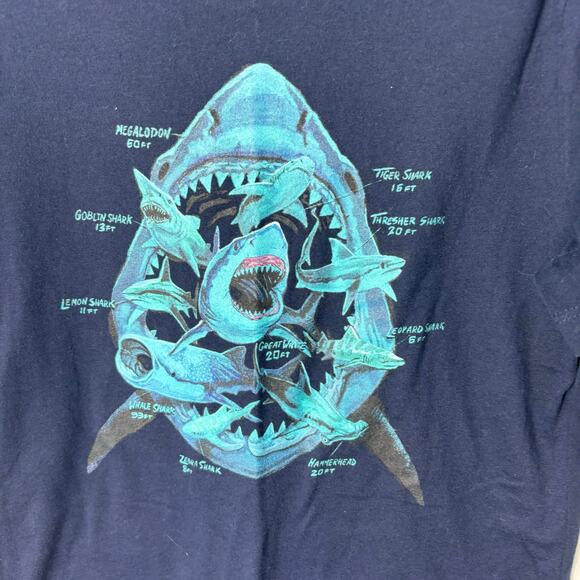Old Navy Shark Tee - Picture 2 of 4